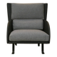 Postmodern armchair attributed to Paolo Nava for Flexform, Italy 1985.