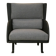 Postmodern armchair attributed to Paolo Nava for Flexform, Italy 1985.