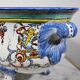 Gien earthenware planter, renaissance style – early twentieth century