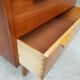 Walnut tallboy chest of drawers