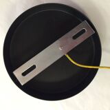 Chandelier suspension lampshade in mother-of-pearl and brass lighting vintage antique ceiling lamp