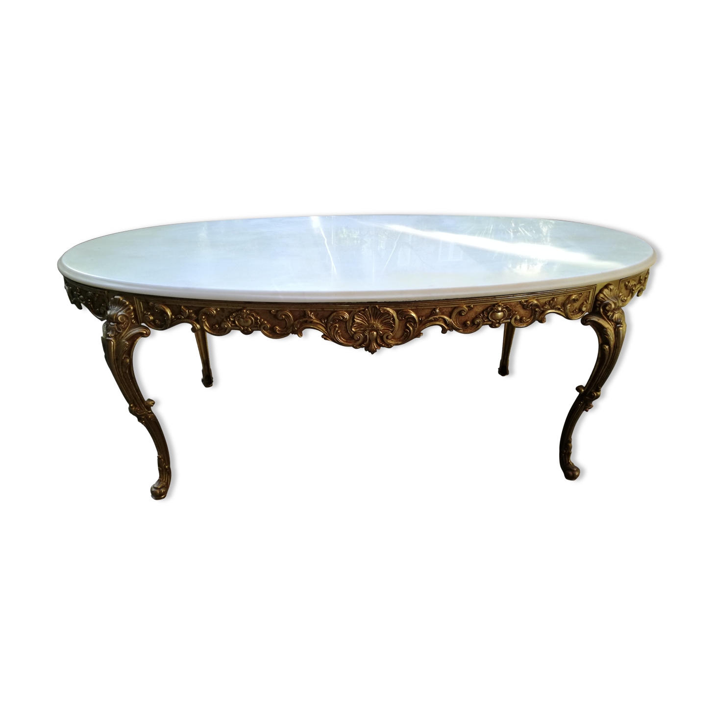 Louis XV mabre coffee table
