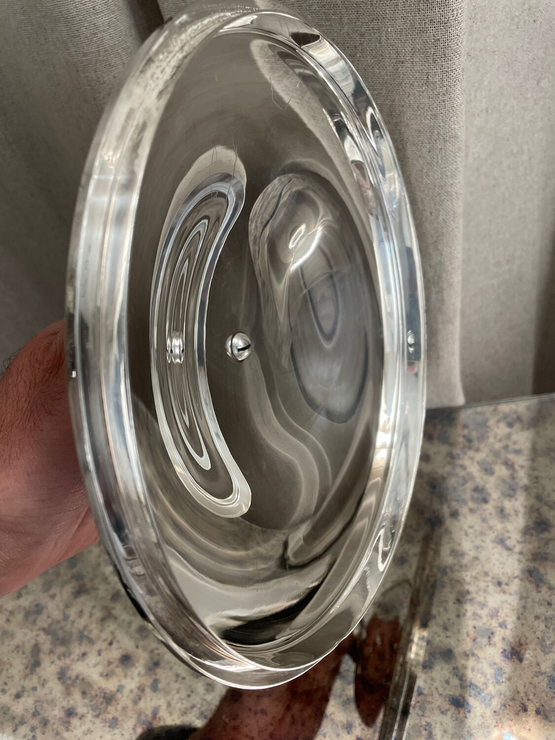 Vegetable Christofle silver metal Louis XV style "net/Chinon