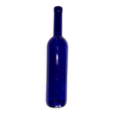 Bouteille bleue