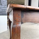 Table de ferme bureau noyer XIXème