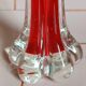 Blown glass soliflore in Murano style