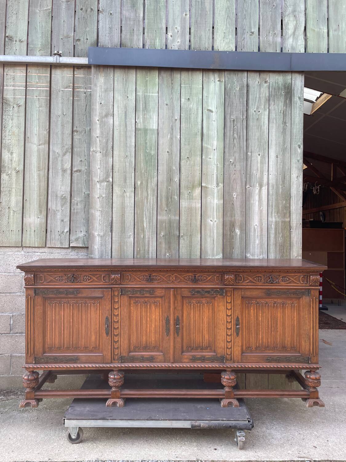 Spanish Renaissance style sideboard