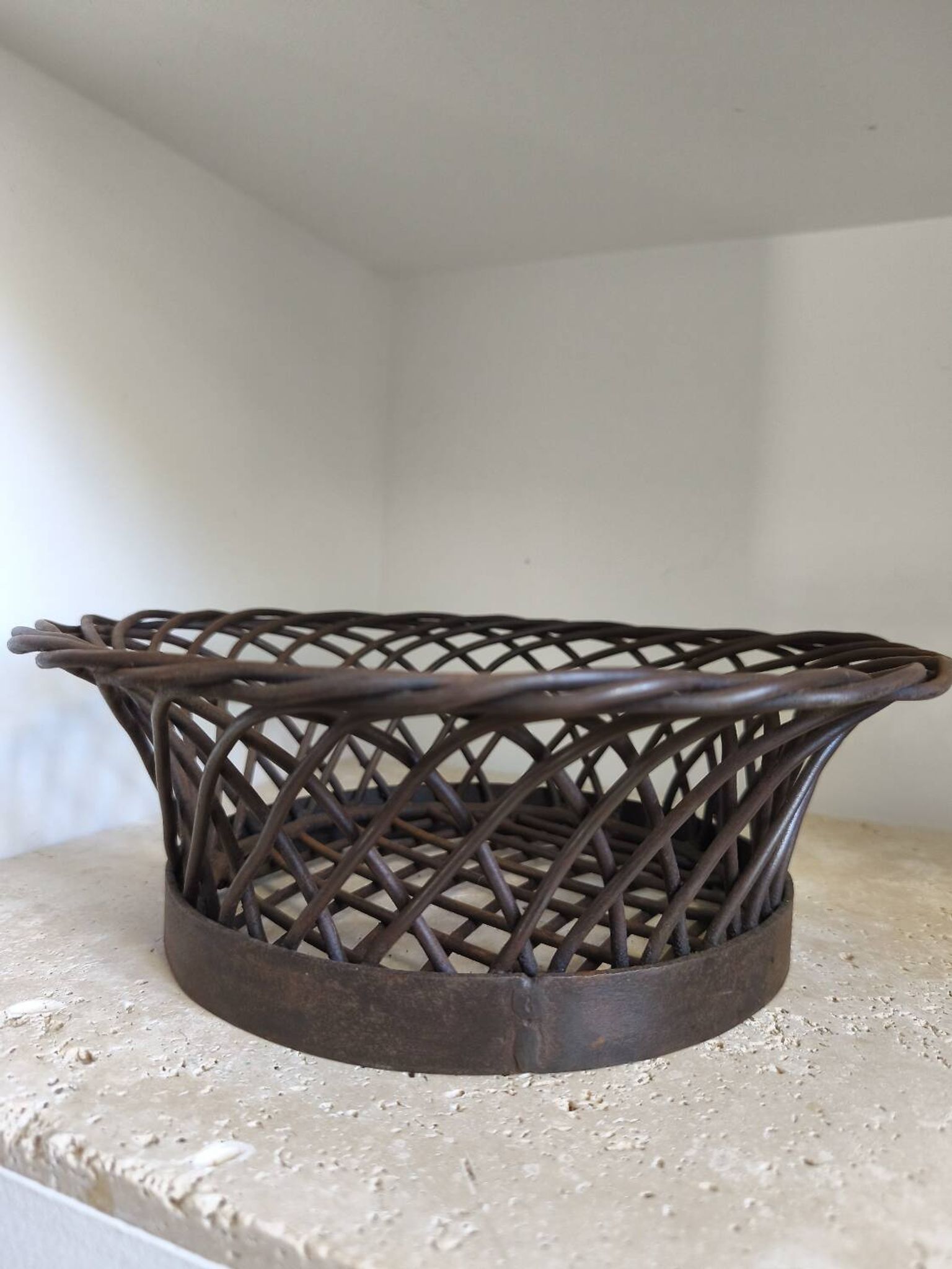Wrought iron planter