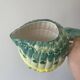 Vintage ceramic asparagus bunch carafe pitcher for country kitchen decor