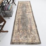 3x10 Oriental Turkish Runner Rug, 84x306Cm