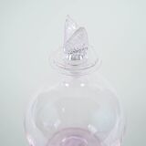 Glass carafe, Italian design, 1970s, manufactured in Italy