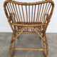 Pair of vintage rattan armchairs