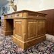Classic English Teak Wood Desk