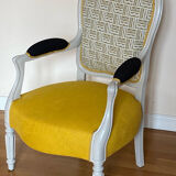 Fauteuil Victoria, style Louis Philippe