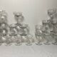 Antique champagne glasses