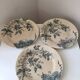 Antique Boutras Iron Earth Plates