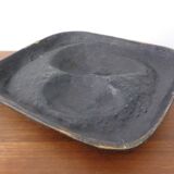 German bronze relief of mother with baby, 1940s.