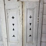 Paire de volets anciens ( persiennes)