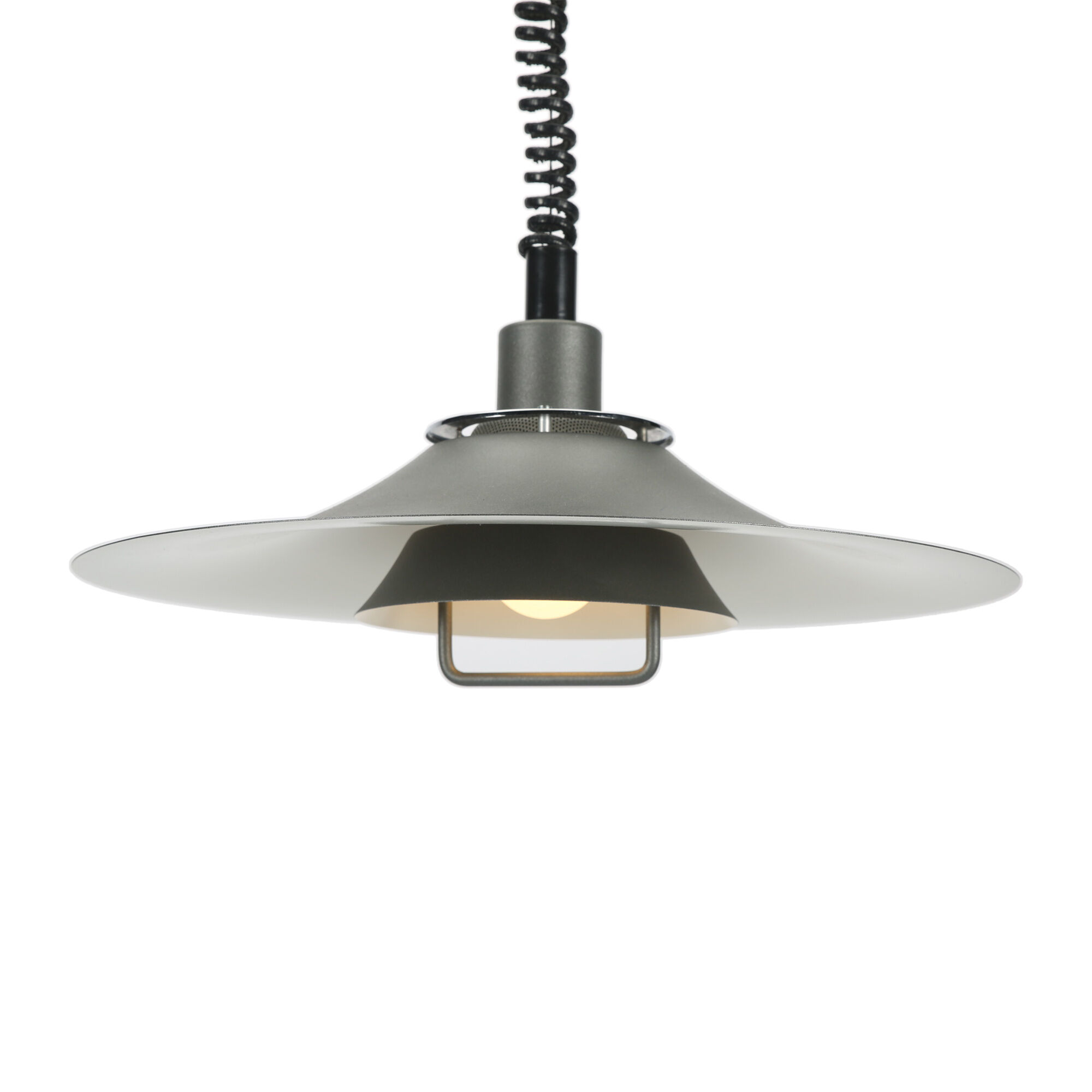 Grey hammer paint scandinavian pendant lamp