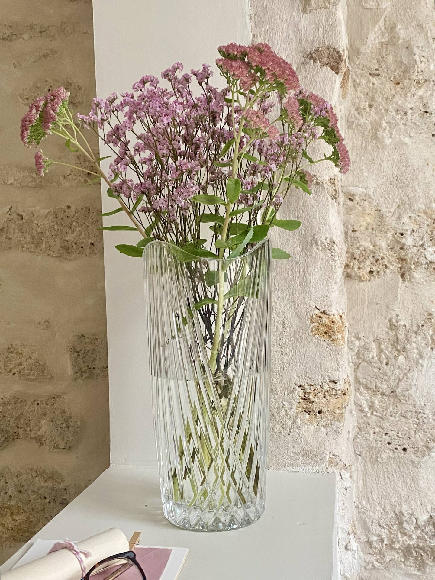 Crystal vase from Arques