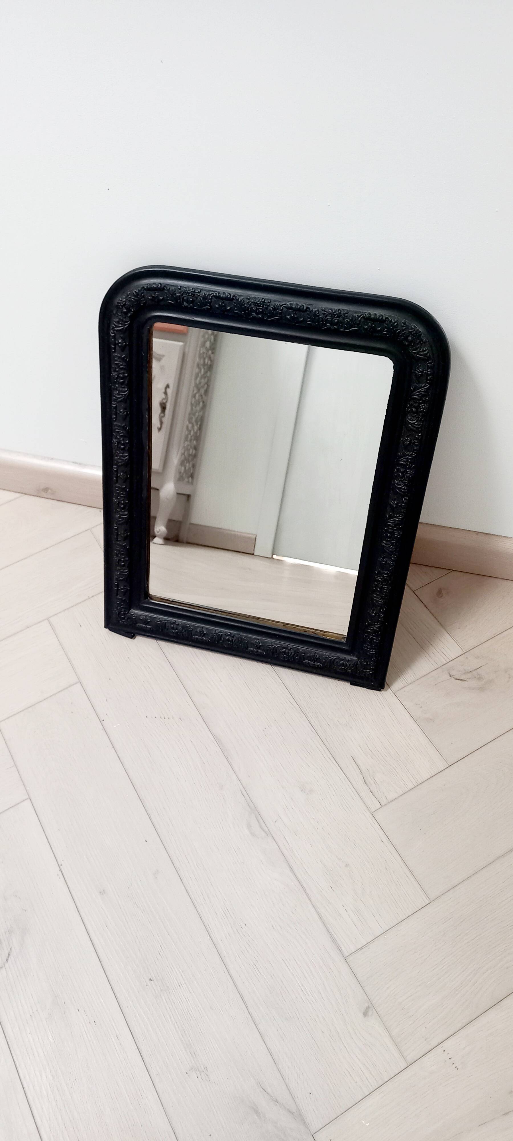 Black Louis Philippe mirror