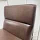 Fauteuil 70’s Skaï marron