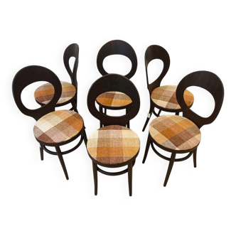 Suite de 6 chaises vintage