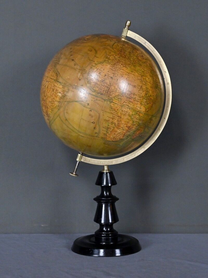 Terrestrial globe signed J. Forest – Late 19th century
