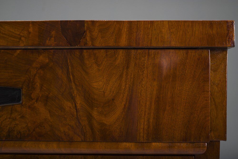 Early 19th century Biedermeier mahogany commodes, 1830s