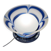 Lampe de table Mazzega Murano 70s avec double verre