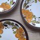 Set 5 assiettes Paradisio Boch 1966