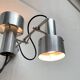 Lustres doubles minimalistes FA2 du milieu du siècle par Peter Nelson pour Architectural Lighting Company, Angleterre, années 1960, lot de 2