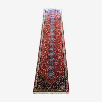 Authentic Persian hallway rug 390cm x 84cm