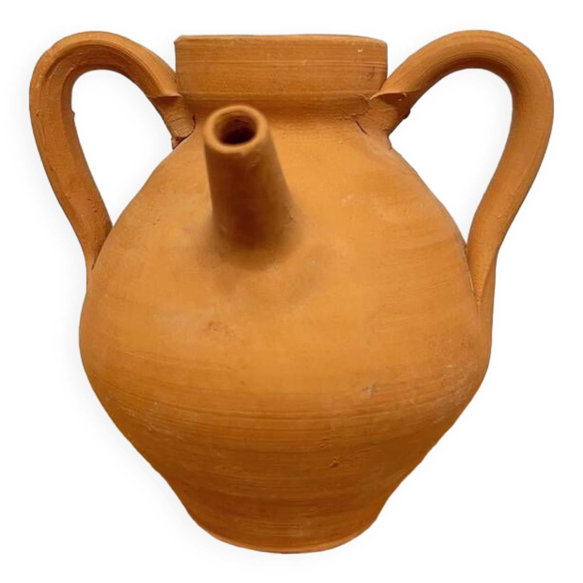 Small terracotta jar