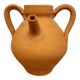 Small terracotta jar
