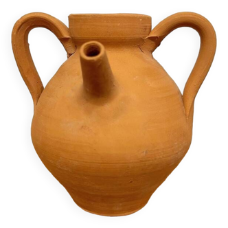 Small terracotta jar