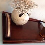 Wooden top art deco style / vintage 40s-50s