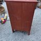 High chest of drawers chalet style