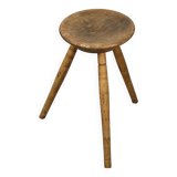 Tabouret en bois ancien