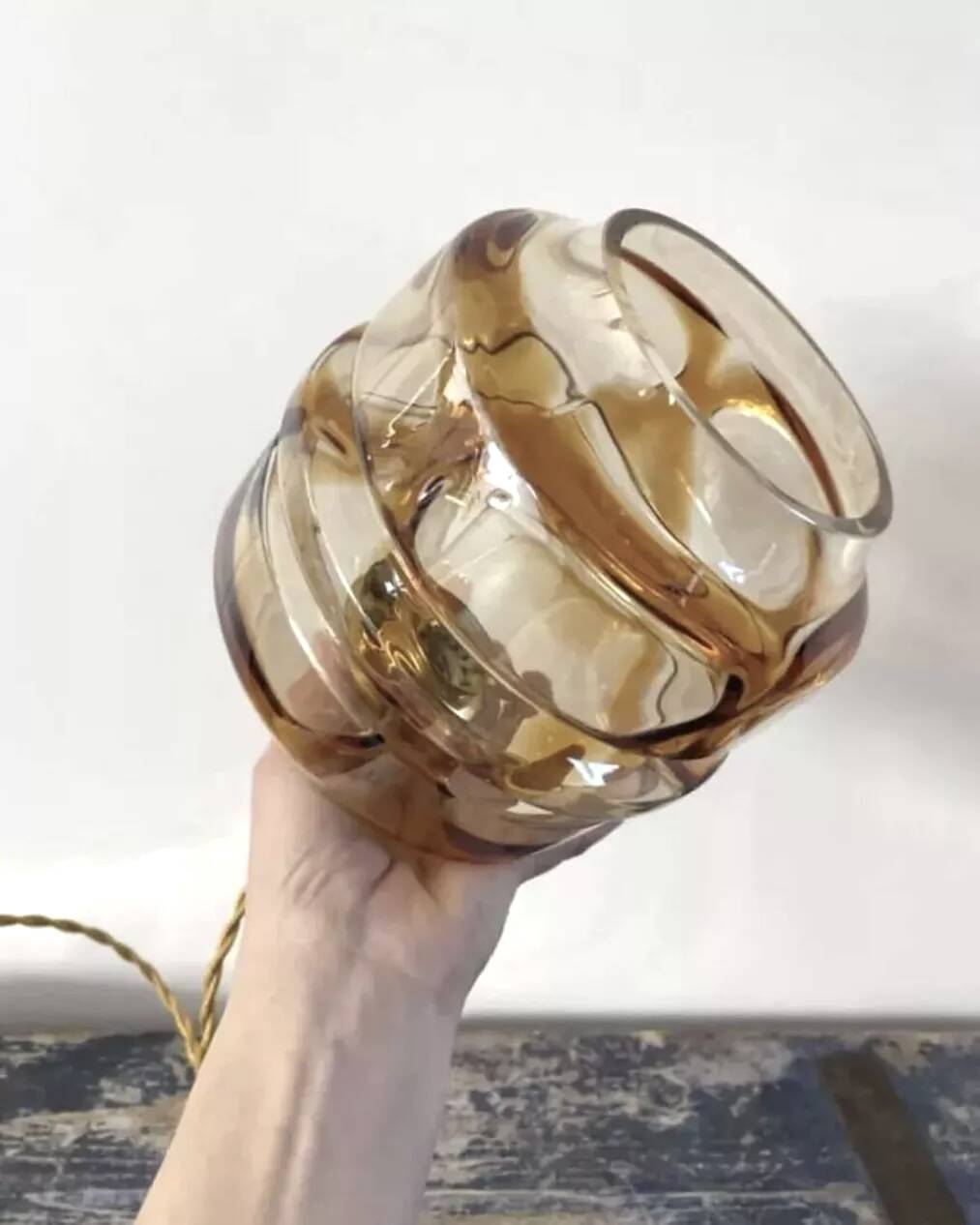 Murano glass pendant light