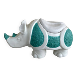 Rare rhinoceros soup tureen statuette