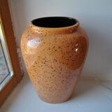 W.Germany 504-30 orange speckled vase 70s