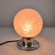 Mid Century table lamp by Doria Leuchten, Murano glass
