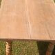 Oak farmhouse table