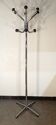 Chrome metal coat rack parrot, 12 balls, vintage 1970s