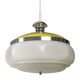 Suspension Space Age Blanche et Jaune