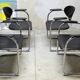 Vintage chairs from the 80s Bauhaus design
