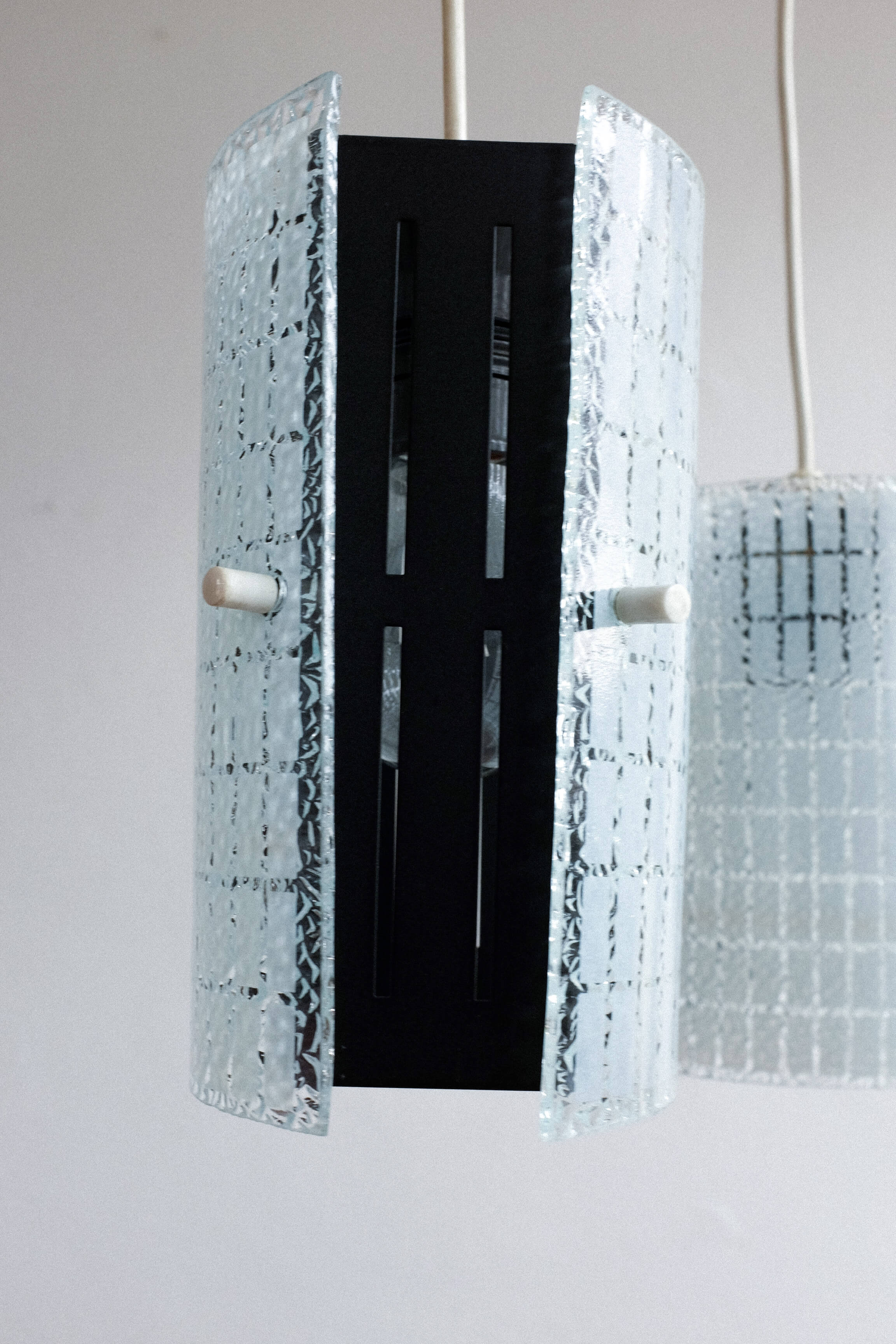 Vintage german hanging lamp, 1980s