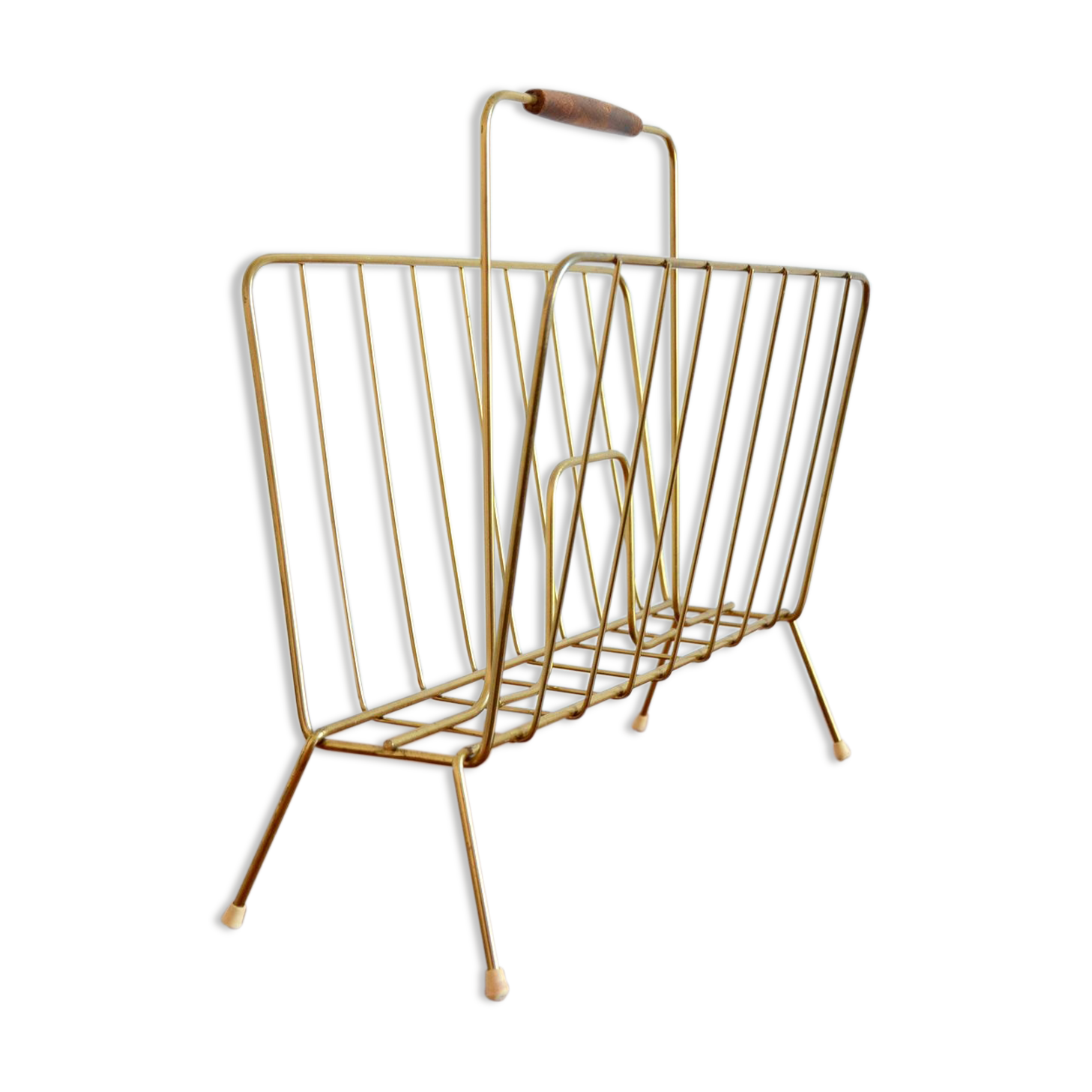 Scandinavian magazine holder 1950s