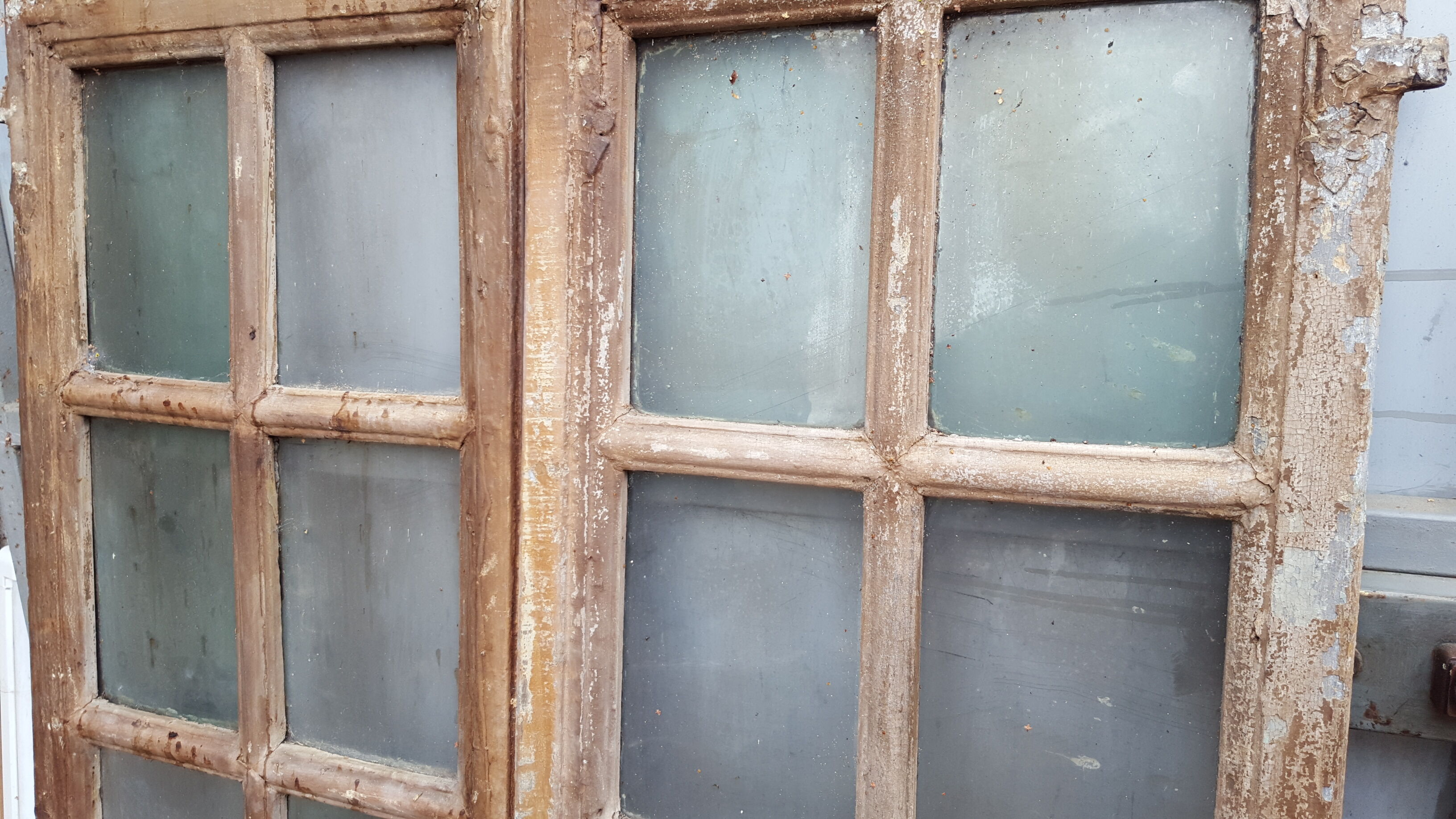 Double 18th-century window